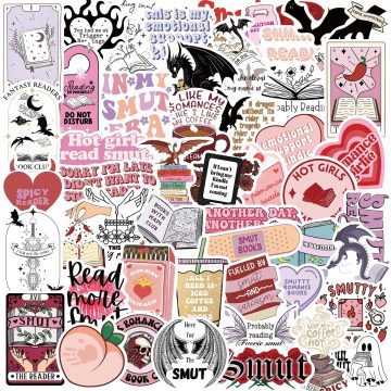 Bookish Smut Reader Sticker Pack
