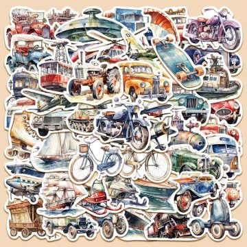 Cartoon Tool Stickers for Helmet, Wall, DIY Decoration