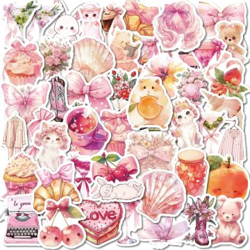 Cute Cat Stickers for Helmet, Wall, DIY Decoration