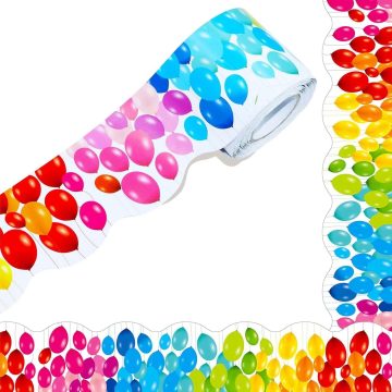 Blackboard Balloon Stickers Holiday Paper Roll for Scrapbooking and Decor