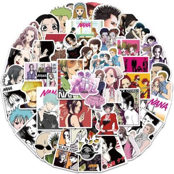 NANA Anime Stickers Cool Waterproof Decals for Phone, Laptop, Scrapbook