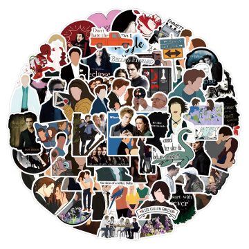 Twilight Movie Stickers - Waterproof Skateboard Decals
