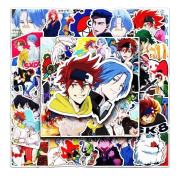 Anime Skater Stickers Aesthetic Vinyl Decals for Suitcase and Laptop