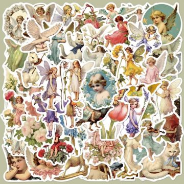 Creative Oil Painting Graffiti Stickers for Helmet, Desktop, Wall Decoration