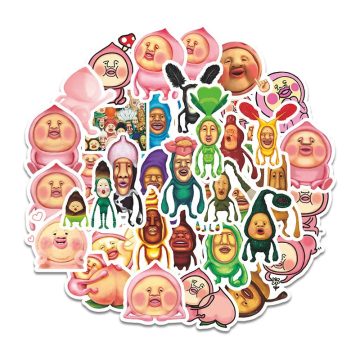 Kobitos Cartoon Stickers - Phone & Water Bottle Decor