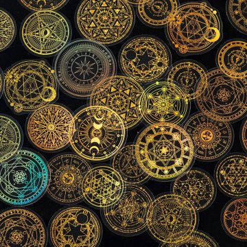 Holographic Butterfly Stickers - Astrology & Firework Decals