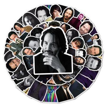 Keanu Reeves Actor Sticker Pack