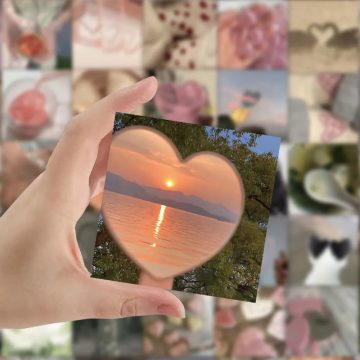 Romance Love PVC Stickers - Instagram Waterproof Decals for Laptop & Notebook
