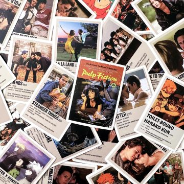 Anime Movie Poster Stickers for Laptop & Luggage