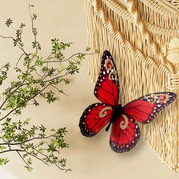 3D Butterfly Wall Stickers Large Wedding & Bedroom Decor