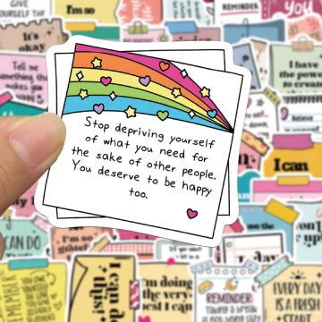 Inspirational Test Motivation Stickers for Student Teacher Notebook
