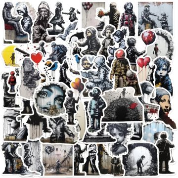 Abstract Classic Art Graffiti Stickers for Luggage