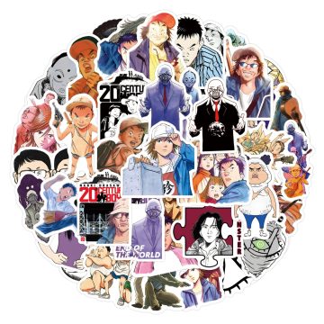 20th Century Boys Anime Stickers Waterproof Laptop Phone Luggage Car Bike Decals