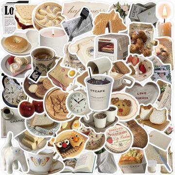 Korean Instagram Style Stickers - PVC Graffiti Decals for DIY Decor