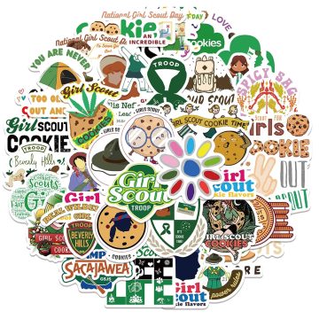 Girl Scout Movie Cartoon Stickers for Phone Notebook Suitcase Laptop