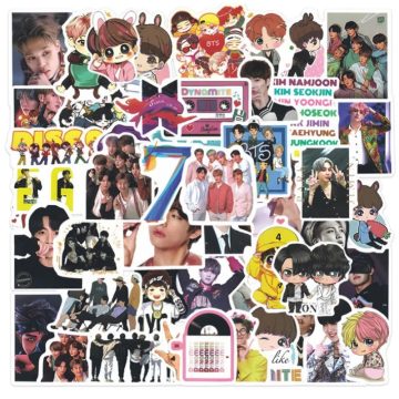 Boy Band Stickers for Laptop, Phone, Water Bottle, Scooter, Luggage, Fridge