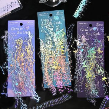 Laser Adhesive Stickers for Scrapbooking and Craft Projects
