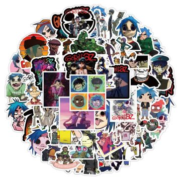 Gorillaz Band Sticker Pack