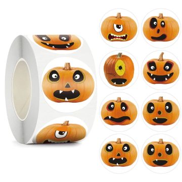 Halloween Pumpkin Party Gift Stickers