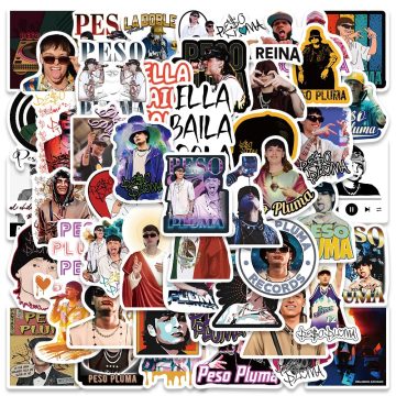 Peso Pluma Stickers Scrapbooking & Bike Waterproof Decals