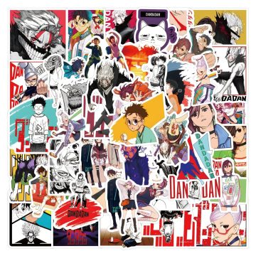 Dandadan Stickers - Anime Caricature Graffiti
