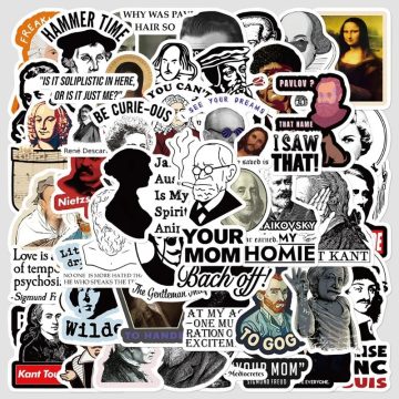 Celebrity Emoji Cartoon Stickers for Wall and DIY Projects