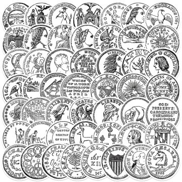 Funny Money Stickers Cartoon Dollar Decals for DIY Use