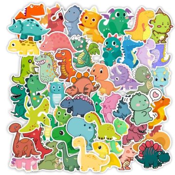 Dinosaur Planet Stickers - Waterproof Decal for Laptop Motorcycle Luggage Snowboard Fridge Car