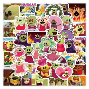 Nanalan Cartoon Stickers - Kids Movie Decals for Bike & Skateboard