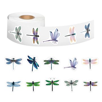 Beautiful Dragonfly Stickers - Notebook Stationery Scrapbook Aesthetic Craft Supplies