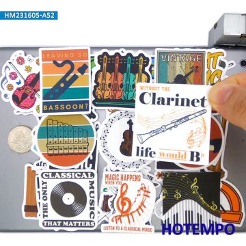 Classical Music Stickers for Symphony and Orchestral Fans