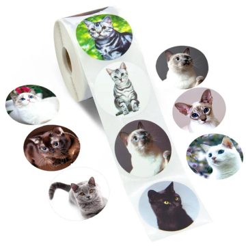 Creative Cat Reward Stickers - School Teacher Stationery
