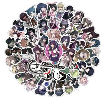 Danganronpa Anime Graffiti Stickers - Waterproof Decals for Fridge & Tech