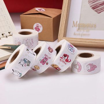 Animal Cartoon Stickers Kids Toy Various Cute Designs School Teacher Reward Stationery