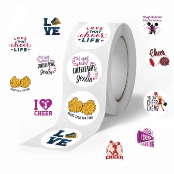 Cartoon Sports Team Stickers for Stationery, Helmet, Bike, Gifts