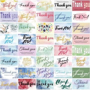 Cute Thank You Toy Stickers - Gift Tag & Seal Label Set