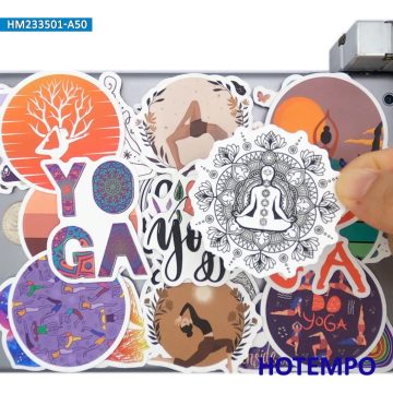 Chakra Yoga Stickers for Journals and Scrapbooks