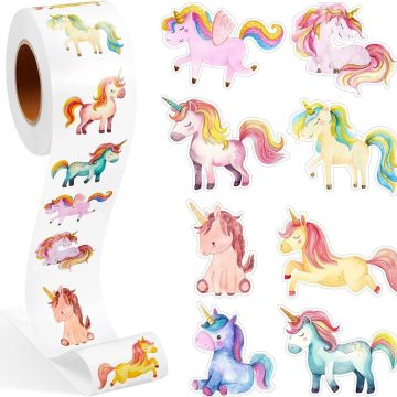 Cartoon Horse Animal Stickers for Gift Box and Stationery Decoration