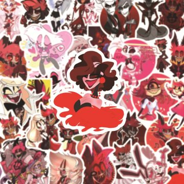 Helluva Boss Cartoon Stickers - PVC Waterproof Suitcase Laptop Helmet Decals