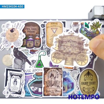 Witch Brew Magic Potion Stickers for Scrapbooks and Bottles