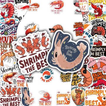 Lobster Meme Stickers - Viral Animal Graffiti