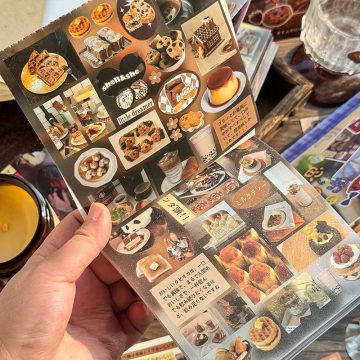 Japanese Food Cut Film Sticker Book for Journals and Scrapbooks