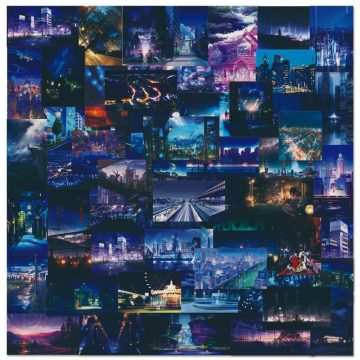 Dimensional Night View Stickers - Waterproof Wall Decals for Car & Skateboard
