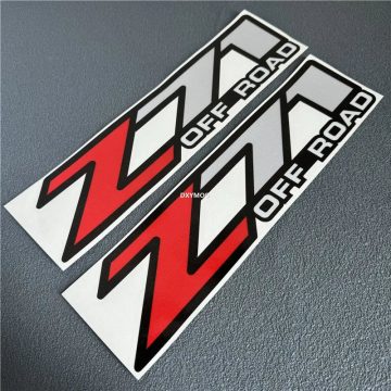 Z71 Off Road Adventure Vinyl Stickers for Motorbike and Helmet